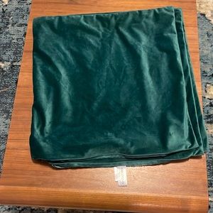 Green (4) decorative super soft pillow covers